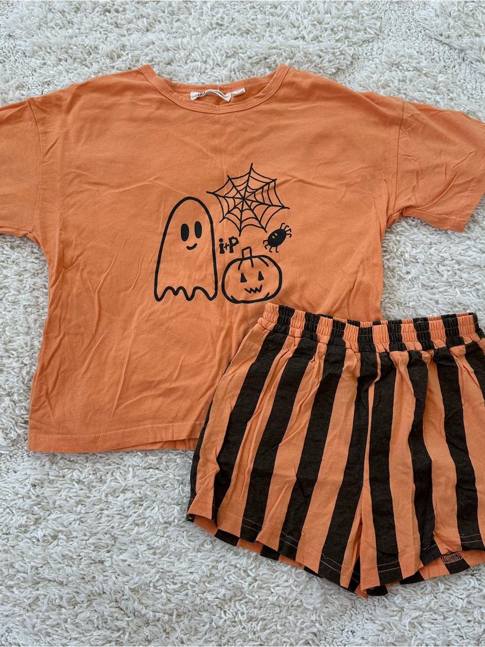 Indy & Pippa Creamsicle Spooky Stripe Daydreamer
